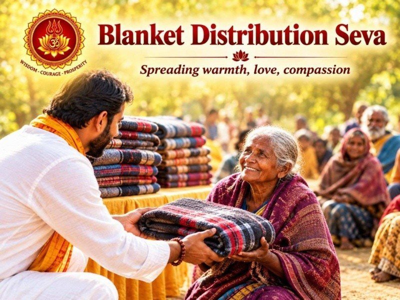 Blanket Distribution Seva 